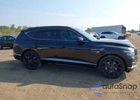 2024 Genesis Gv80 Advanced/Prestige/Prestige Signature из США, поврежденный, VIN KMUHCESC4RU167317